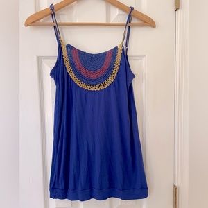 Buffalo David Bitton Crochet Tank Top